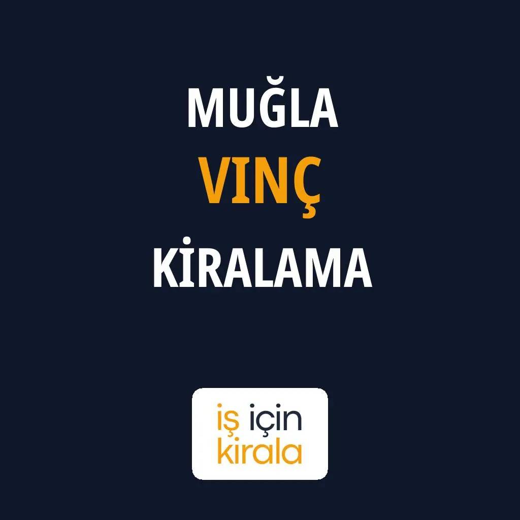 Muğla Vinç Kiralama Firmaları
