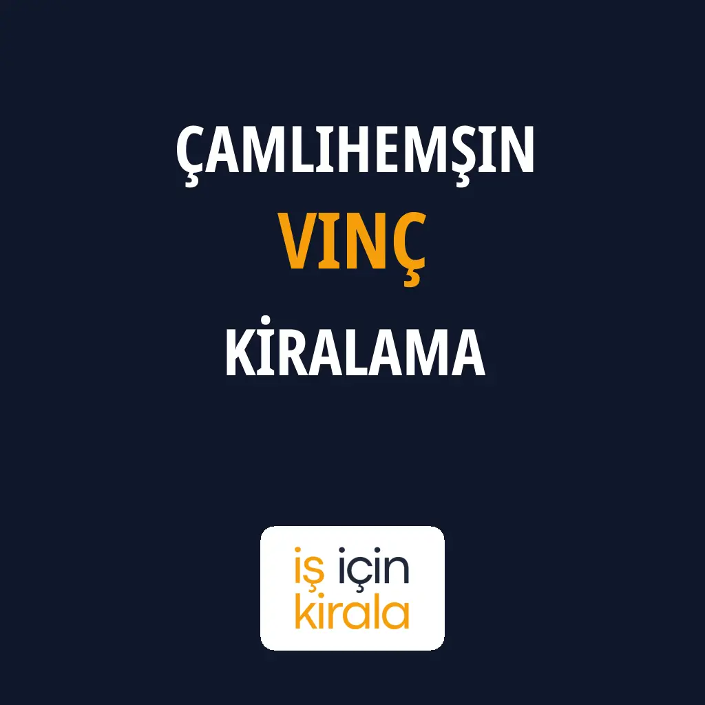 Çamlıhemşin Vinç Kiralama Firmaları