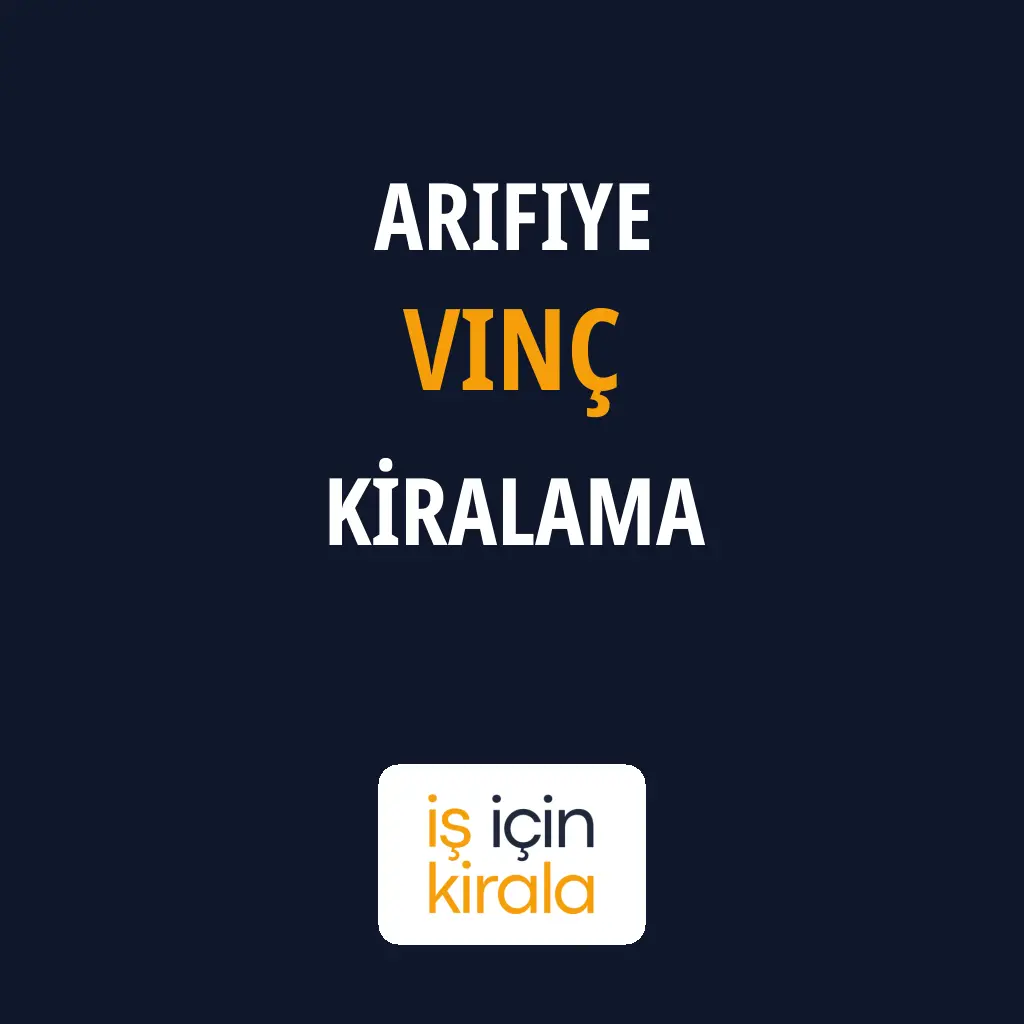Arifiye Vinç Kiralama Firmaları