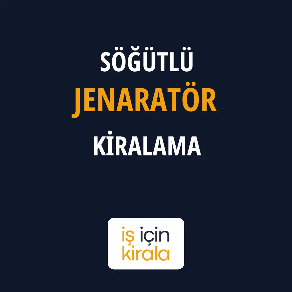 Söğütlü Jenaratör Kiralama Firmaları