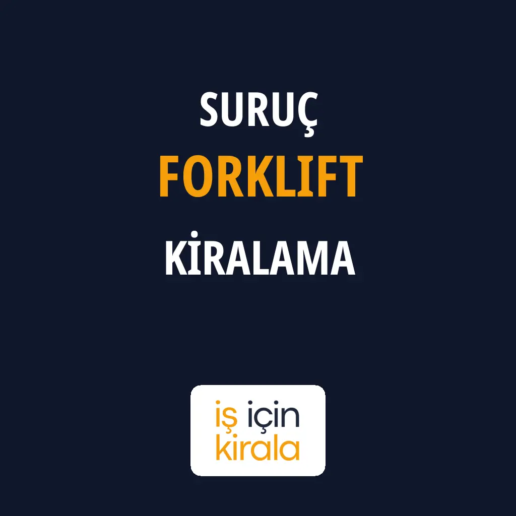 Suruç Forklift Kiralama Firmaları