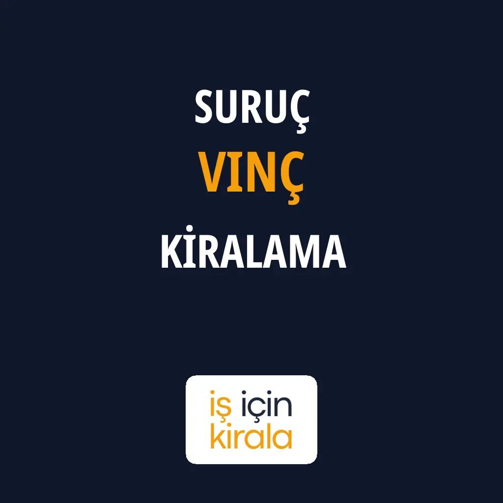 Suruç Vinç Kiralama Firmaları