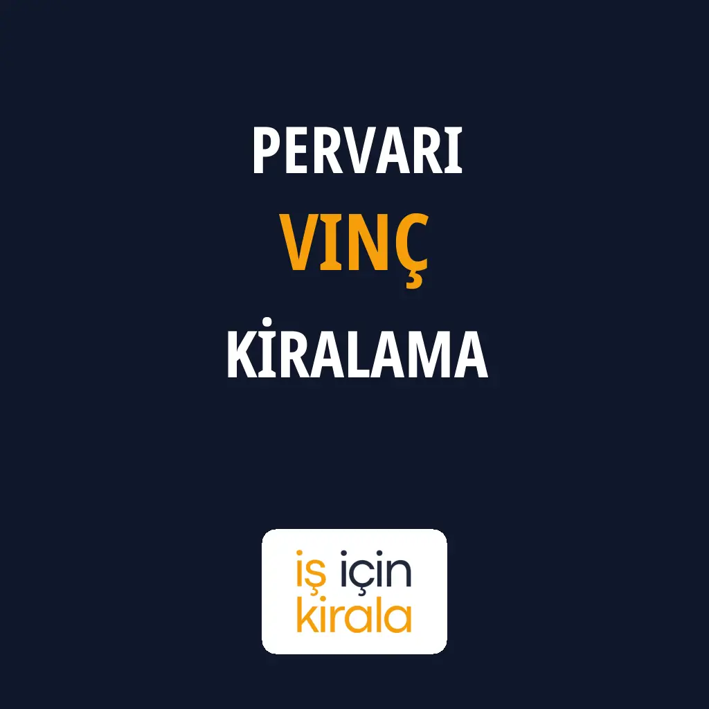 Pervari Vinç Kiralama Firmaları