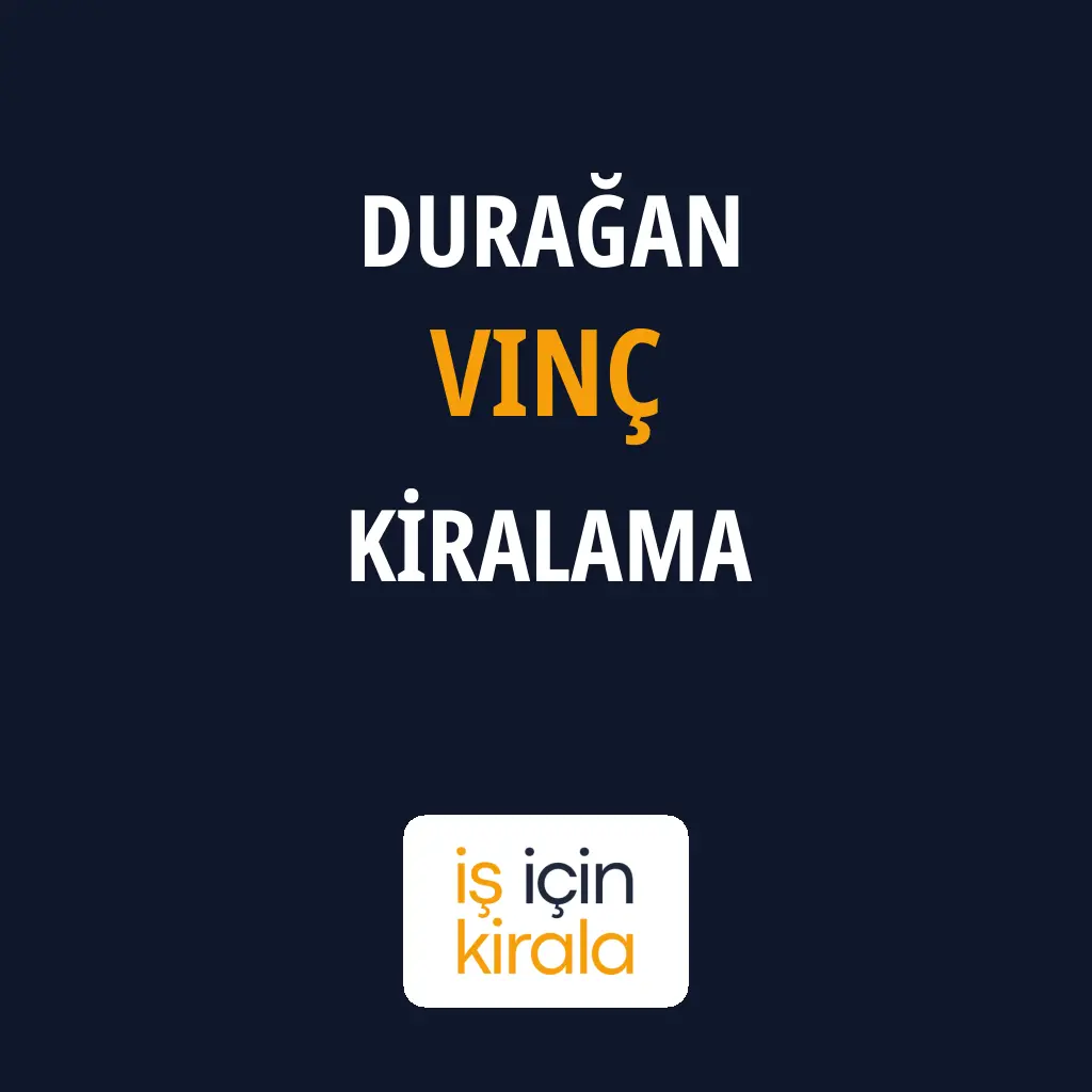 Durağan Vinç Kiralama Firmaları