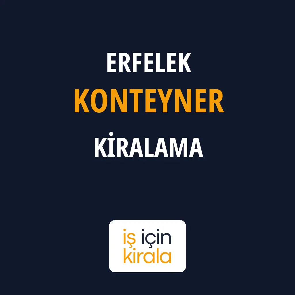Erfelek Konteyner Kiralama Firmaları