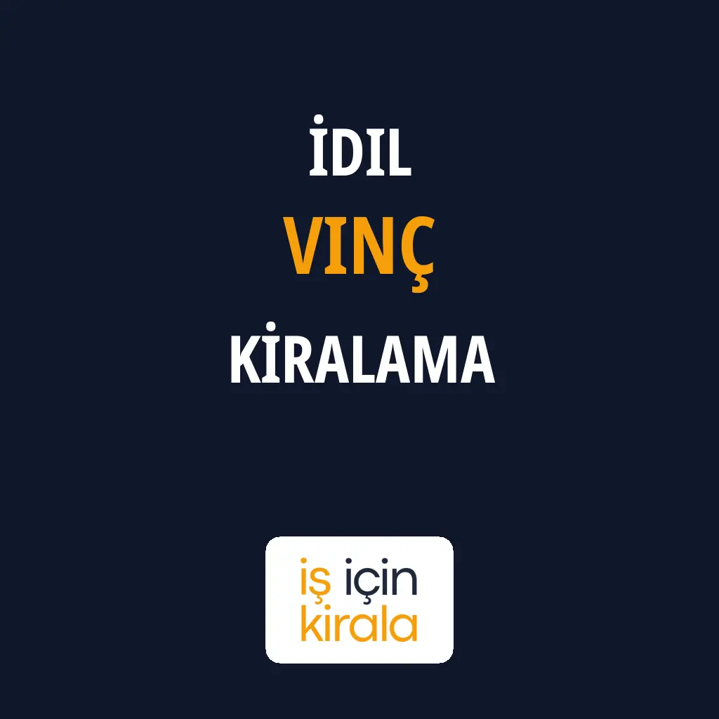 İdil Vinç Kiralama Firmaları