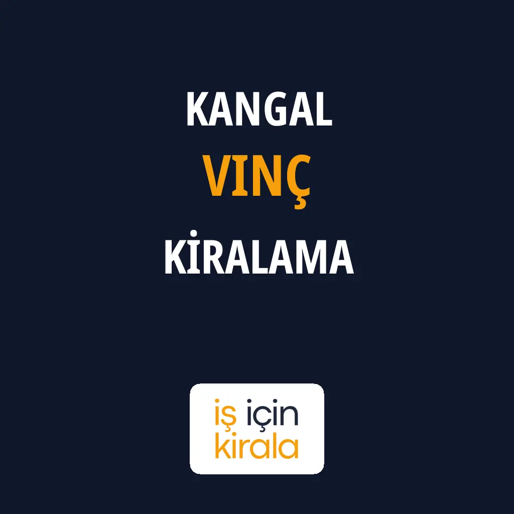 Kangal Vinç Kiralama Firmaları