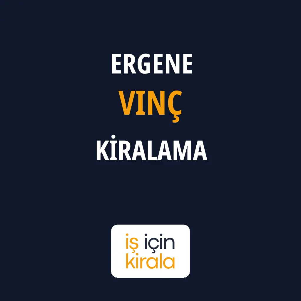Ergene Vinç Kiralama Firmaları