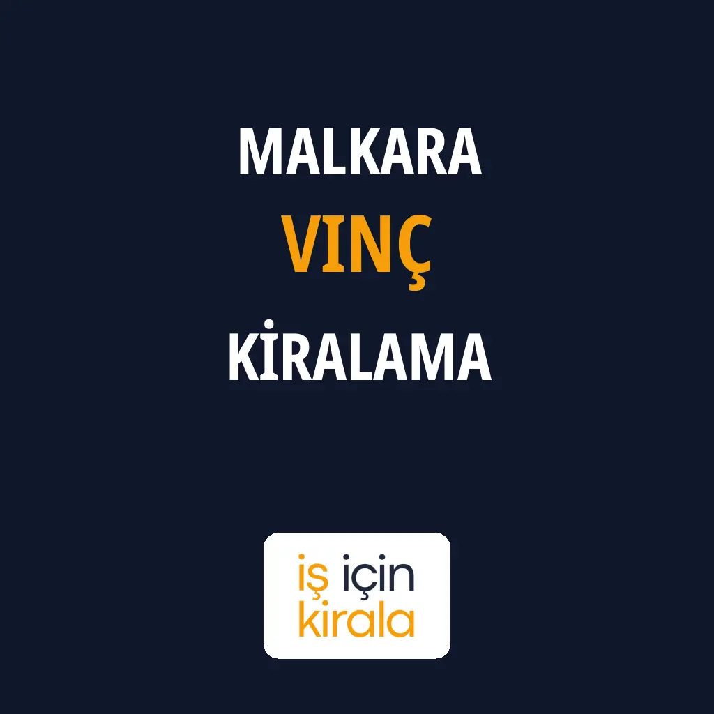 Malkara Vinç Kiralama Firmaları