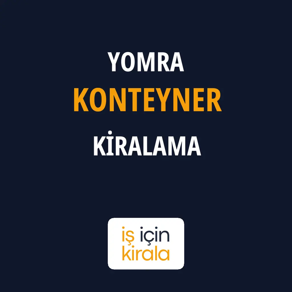 Yomra Konteyner Kiralama Firmaları