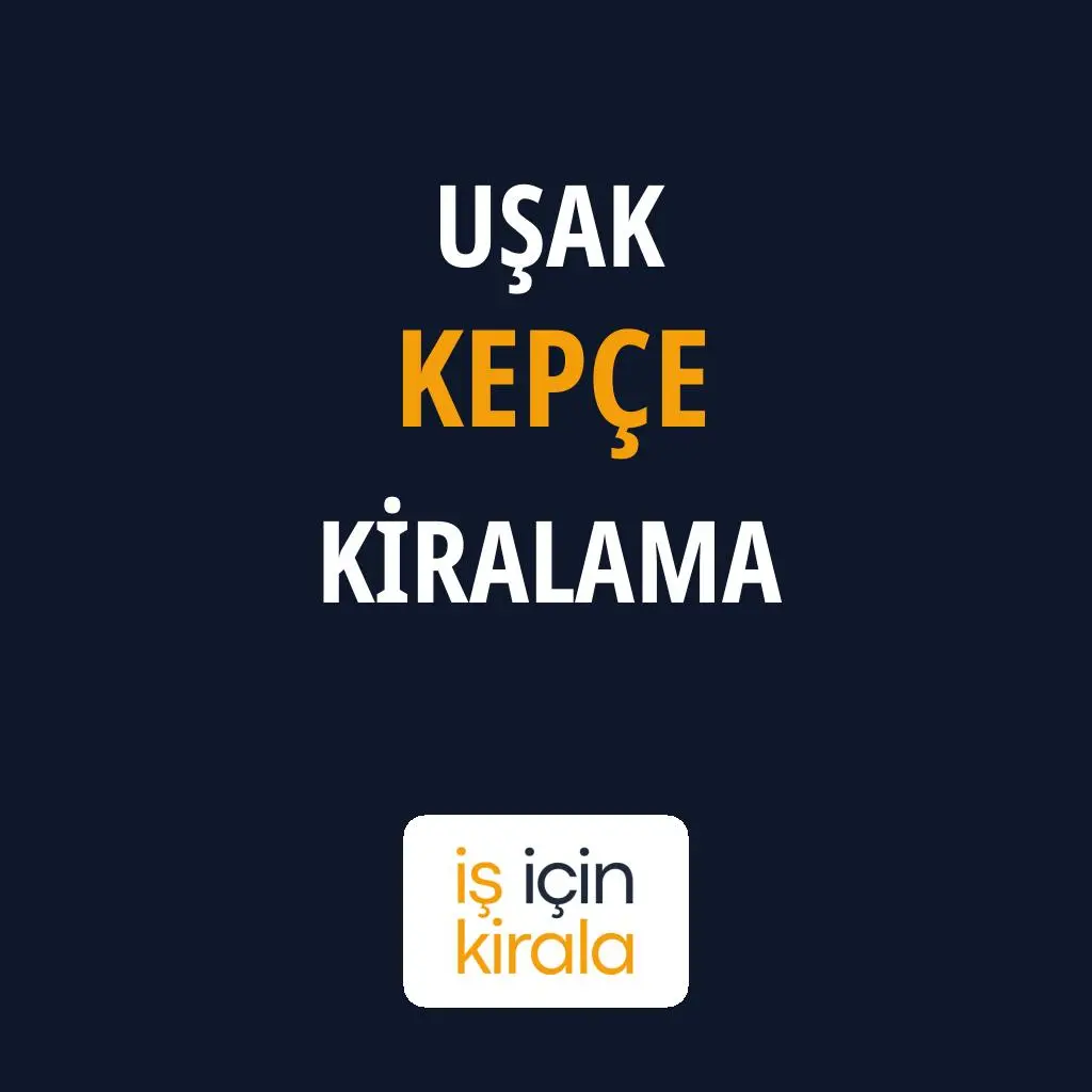 Uşak Kepçe Kiralama Firmaları