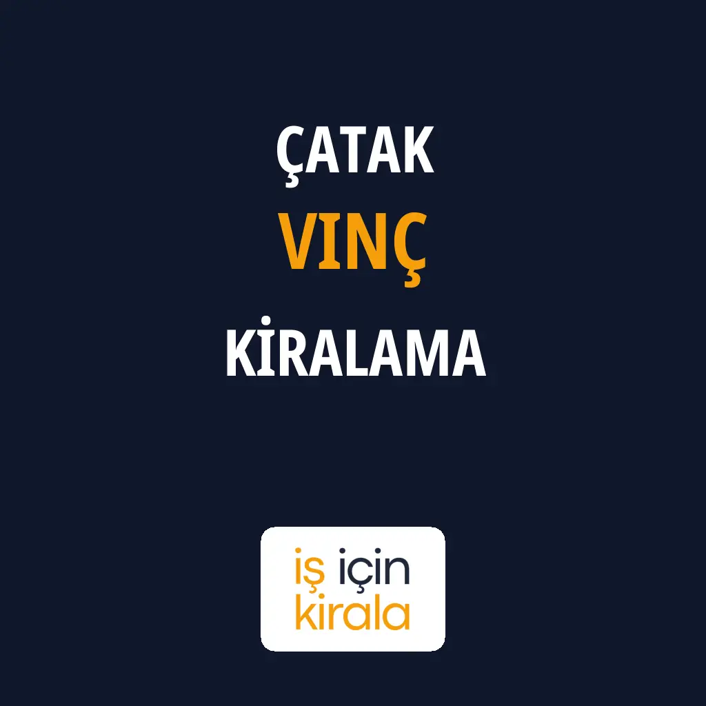 Çatak Vinç Kiralama Firmaları
