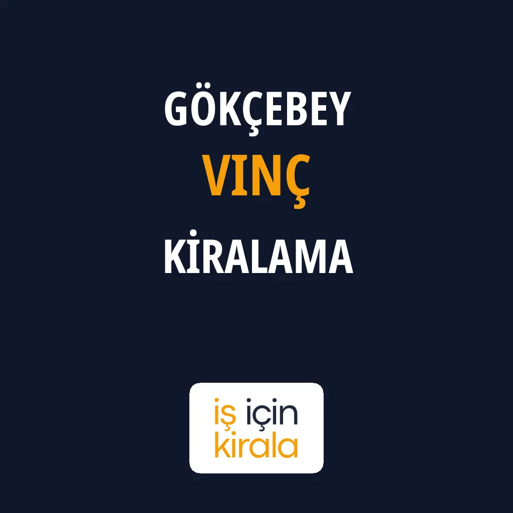 Gökçebey Vinç Kiralama Firmaları