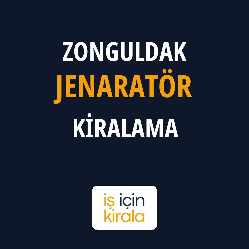 Zonguldak Jenaratör Kiralama Firmaları