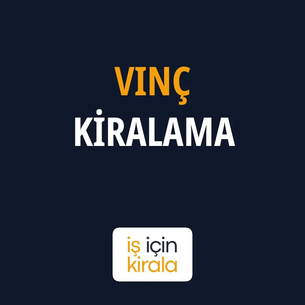 Vinç Kiralama Hizmetleri